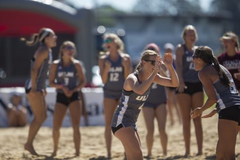 Seniors play their final game on home beach