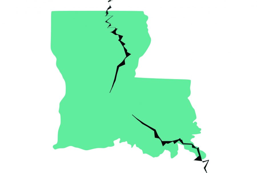 Is Louisiana on a fault line?