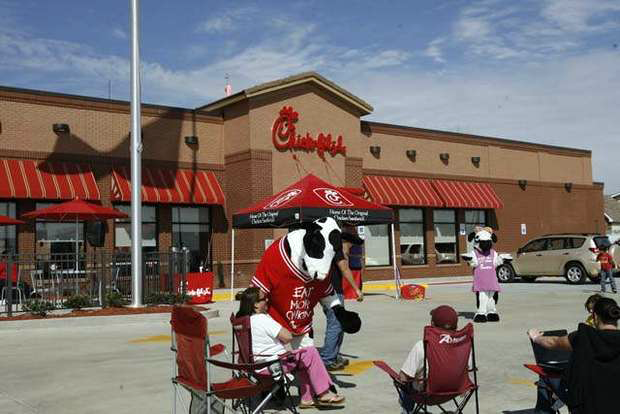 New and improved Chick-fil-A opens