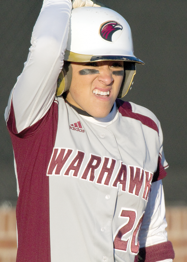 ULM senior softball player Melissa Rivera