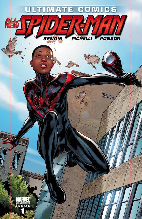Spiderman+unveils+a+new+face+to+world+of+comics