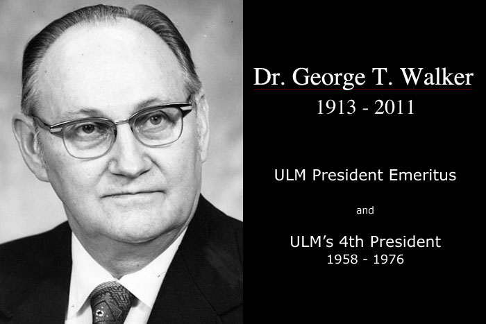 Administration Building renamed George T. Walker Hall