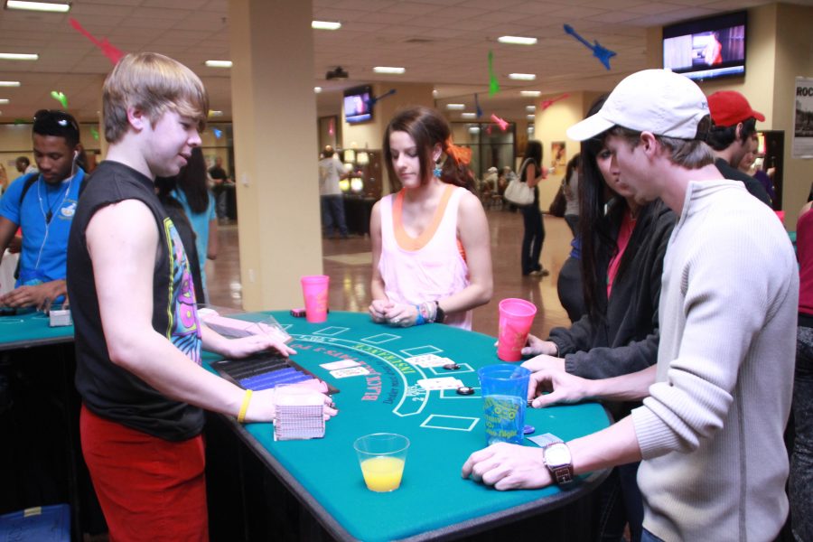 Students win big at annual Casino Night