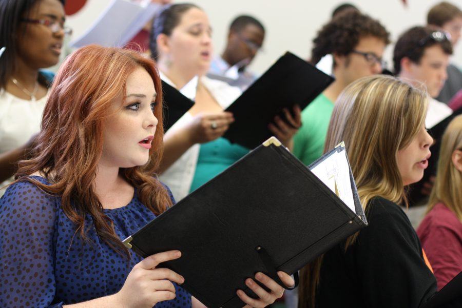 Concert choir provides recruitment opportunities 