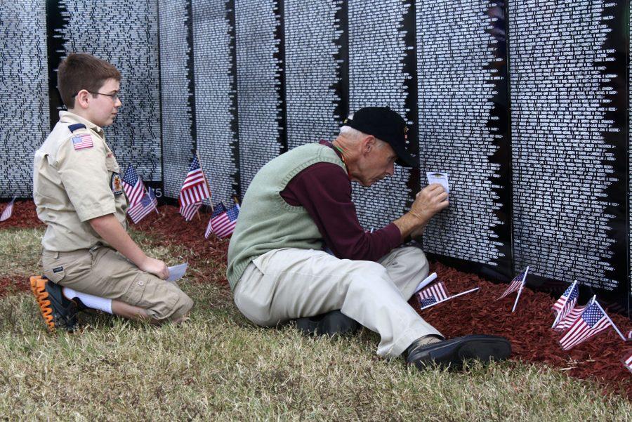 Traveling Vietnam Wall visits Chennault