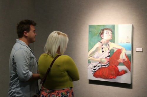 Former art professor presents exhibition in Bry Art Gallery
