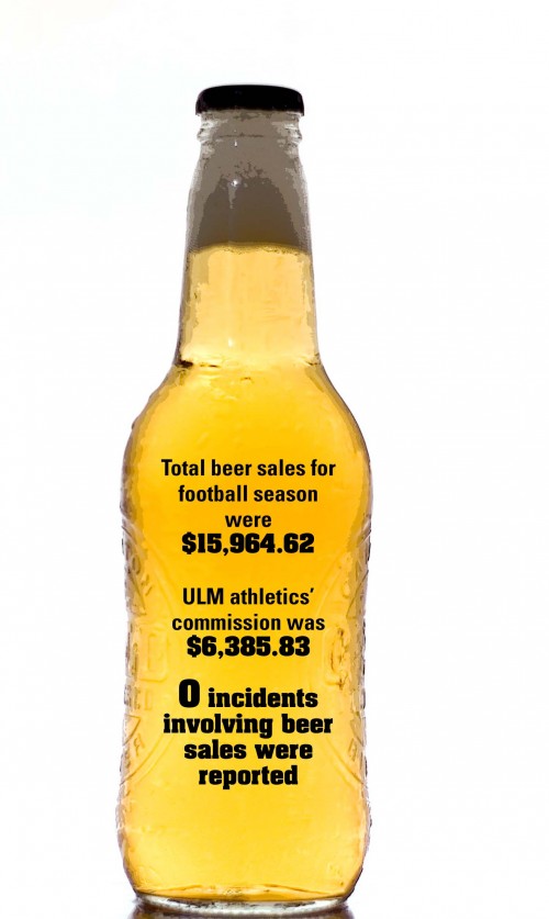 Bottoms up! Alcohol a success at football games