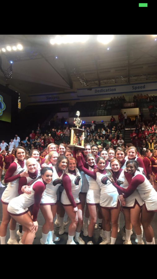 Cheerleading shines on national stage