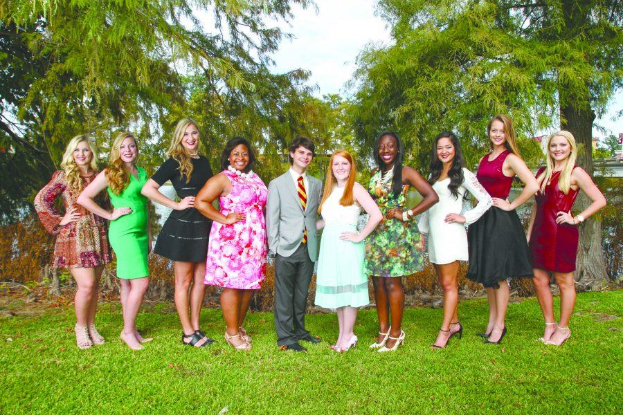 Photos of ULM 2015 Homecoming Court.
Taken by Emerald Harris/ULM Photo Services