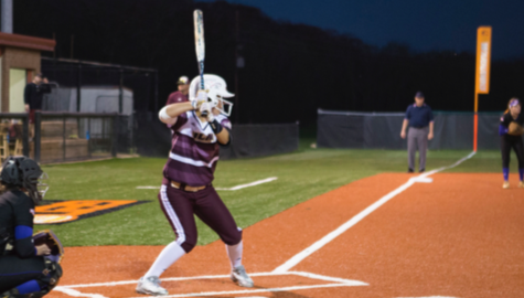 Jayden Mount looks to get on base and put her team ahead.