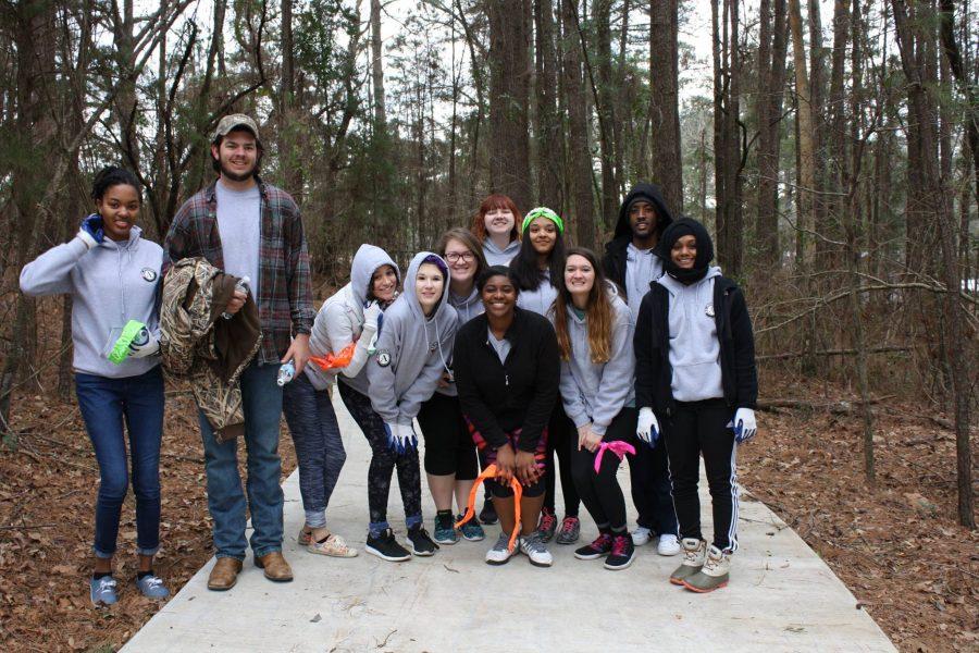 AmeriCorps workers have a retreat at MedCamps in Choudrant, Louisiana 