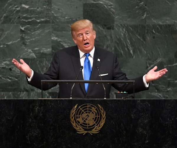 Trump blasts North Korea in U.N. speech