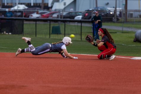 Softball: Women lose both games in series against GSU