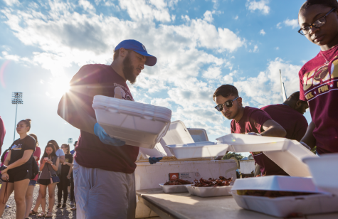 Spring Fever: Warhawks claw their way to annual crawfish boil