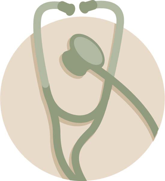 Medicine green illustration