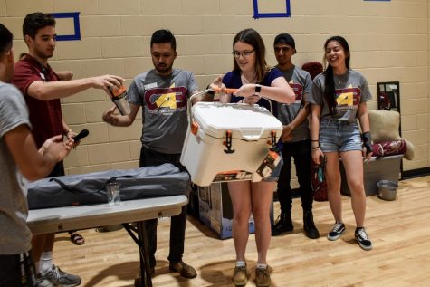 Games, prizes welcome students back to school