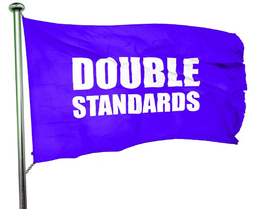 Double the x equals double the standard