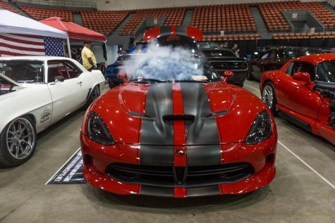 Wheels on display for medical cause