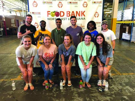Greek Life takes a trip to NELA food bank