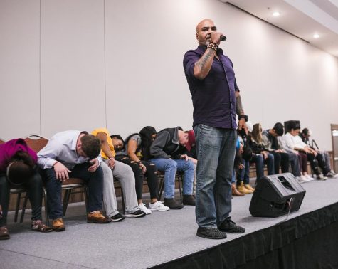 Students fall under hypnotic spell