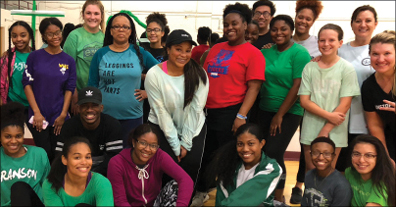 Chi Tau Epsilon raises mental health awareness through Zumbathon