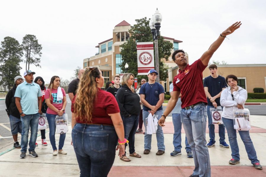 Future Warhawks take tour of bayou