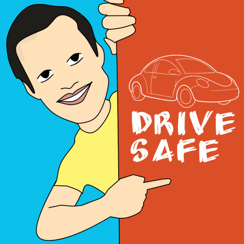 Students raise awareness on safe driving