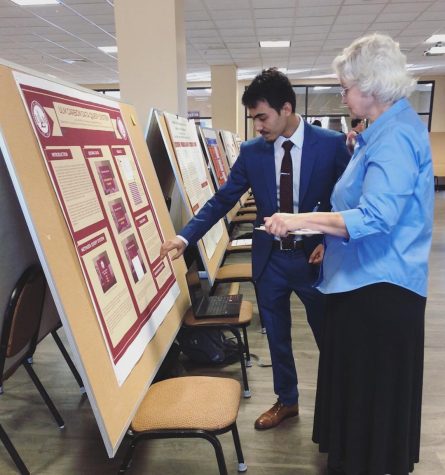 Students present at annual symposium