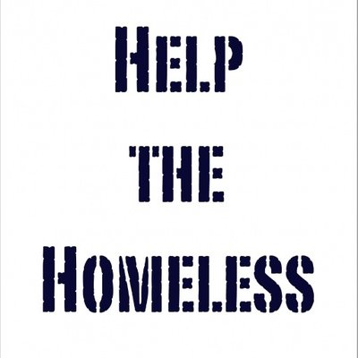 Help out homeless as much as possible