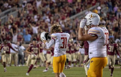 Warhawks play big, dream big, come up short against Seminoles