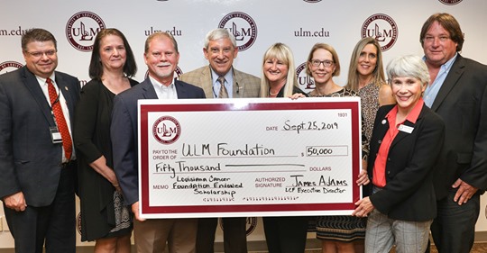 LCF donates for student scholarships