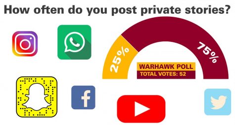 Social media platforms introduce private stories
