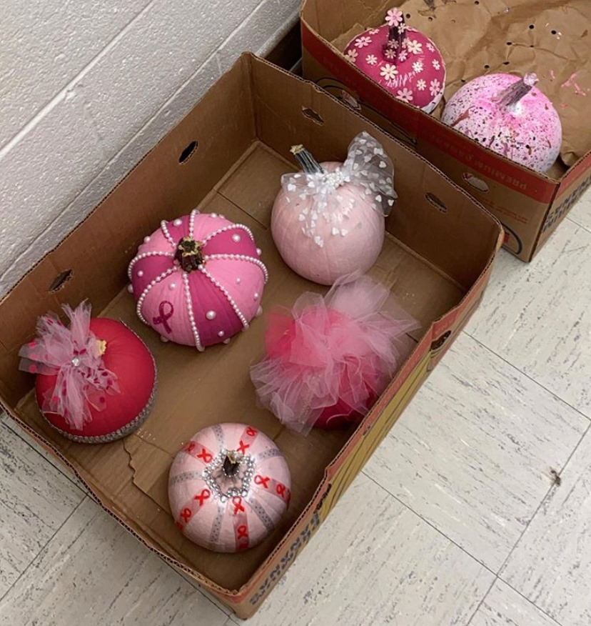 Pumpkins promote breast cancer cure