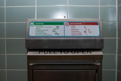 Opioid abuse combatted with medical drop box