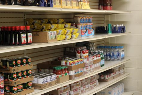 Food pantry opens again, available to all students