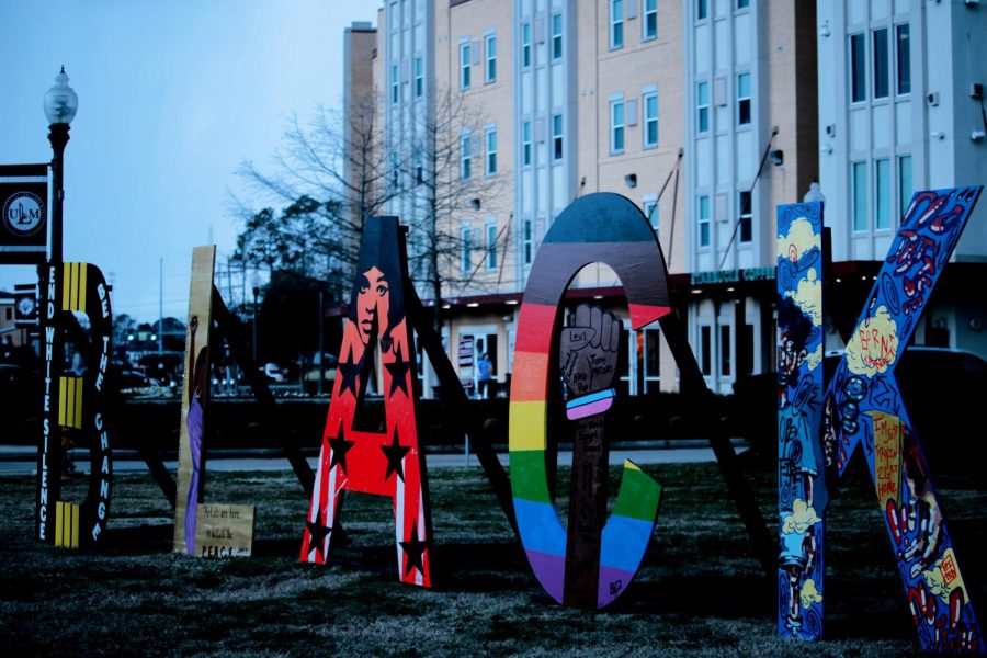 Local artists bring Black Lives Matter message to campus