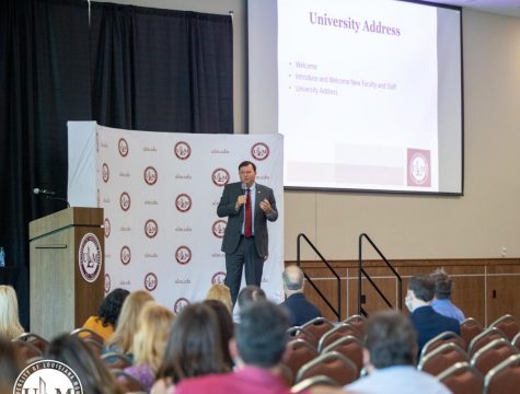 ULM recognizes President Berry with Investiture Week
