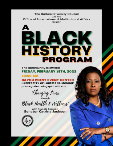 Senator to speak at Black history program