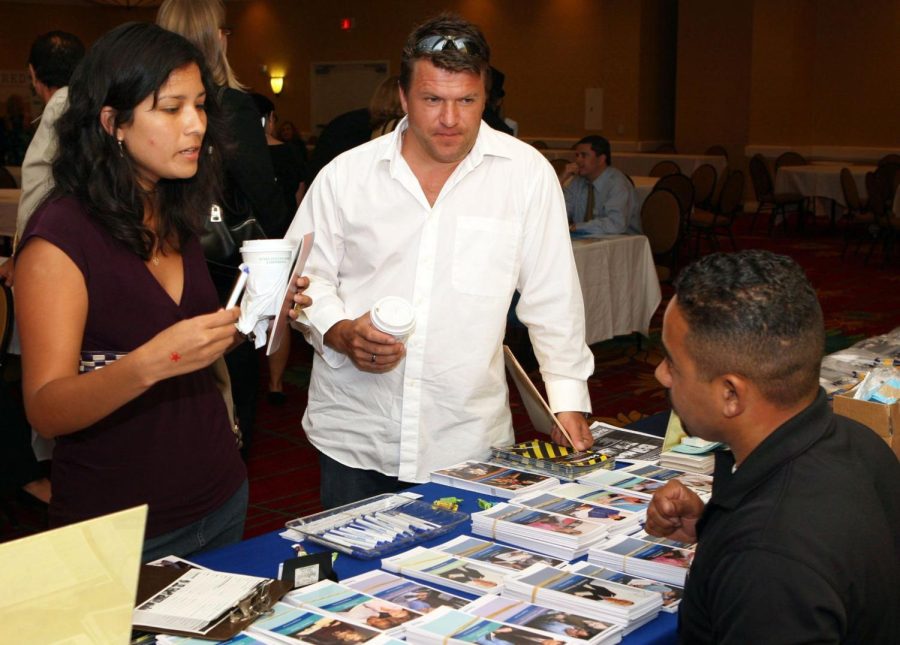 Students find employment opportunities at job fair
