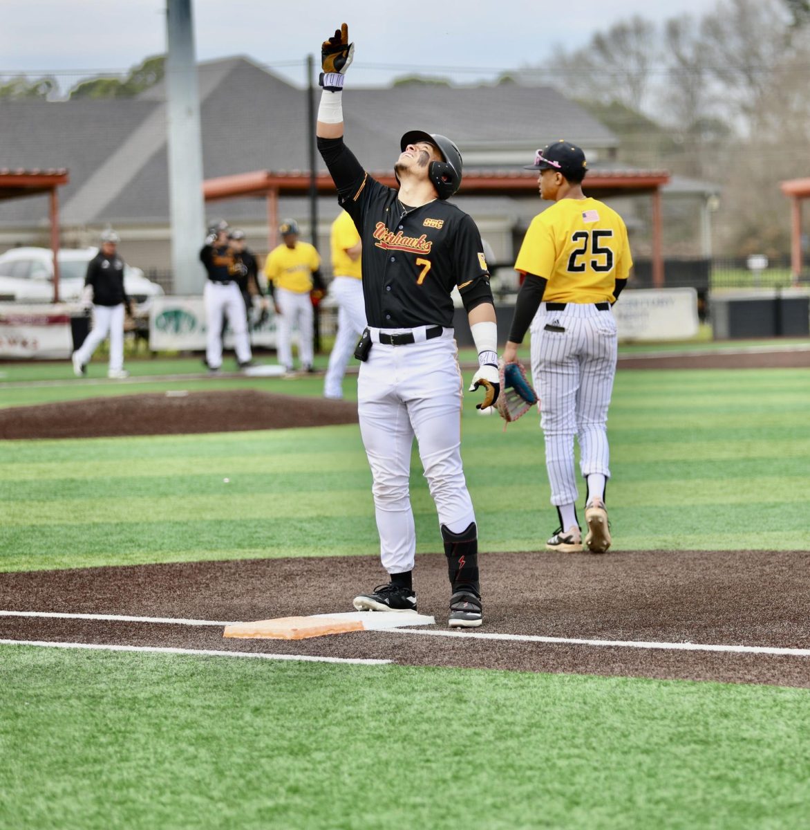 Baseball tramples Grambling, claims victory in seven innings