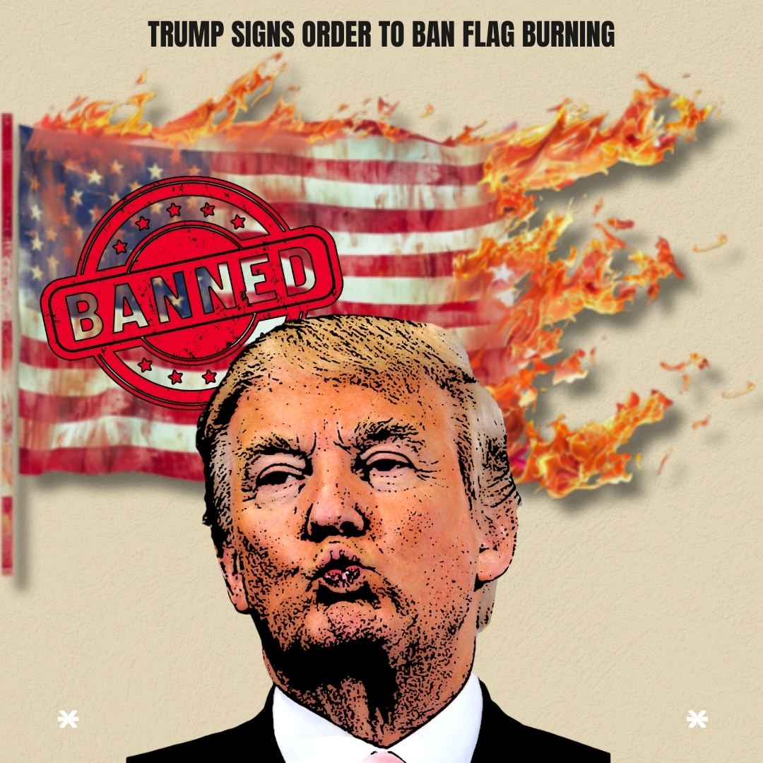 Burning the flag disrespects American values