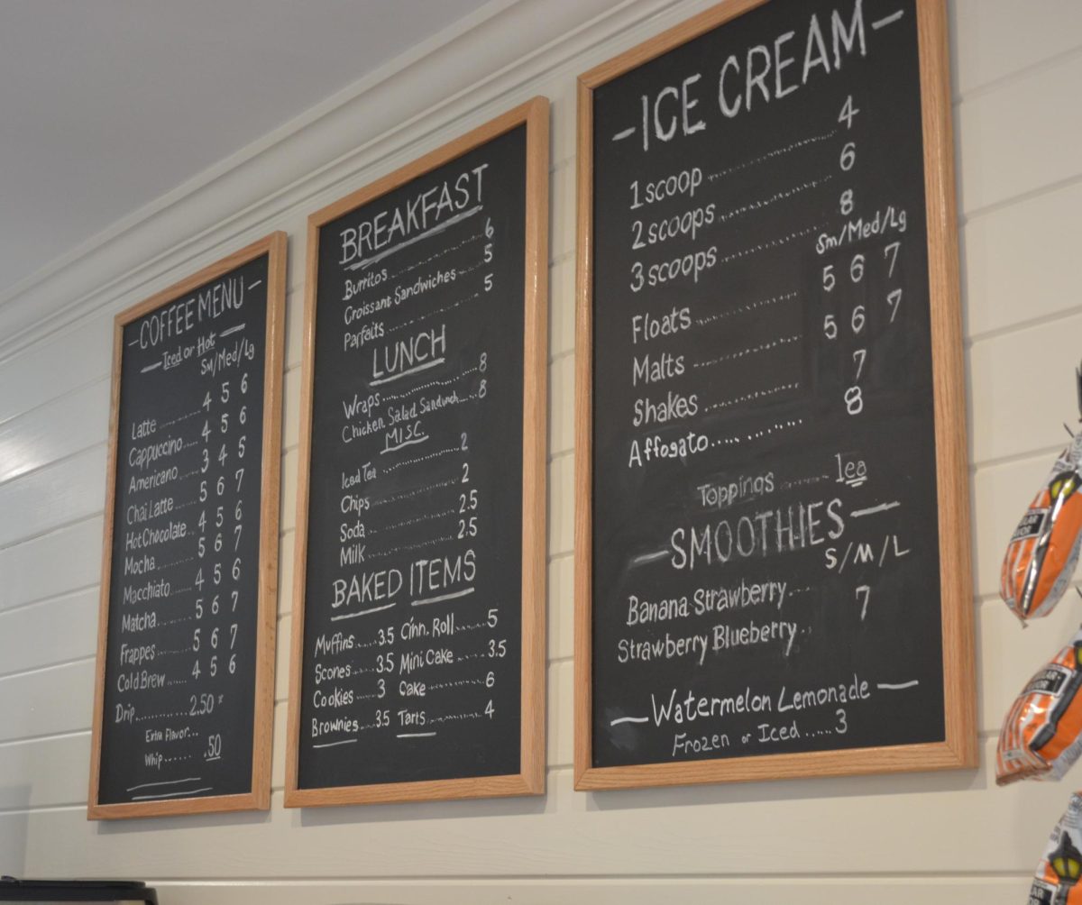 Enoch's menu doesn't only include coffee, but also breakfast, lunch and smoothies options.