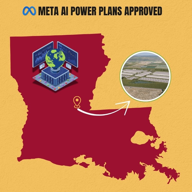 Meta prepares to build new data center in Louisiana
