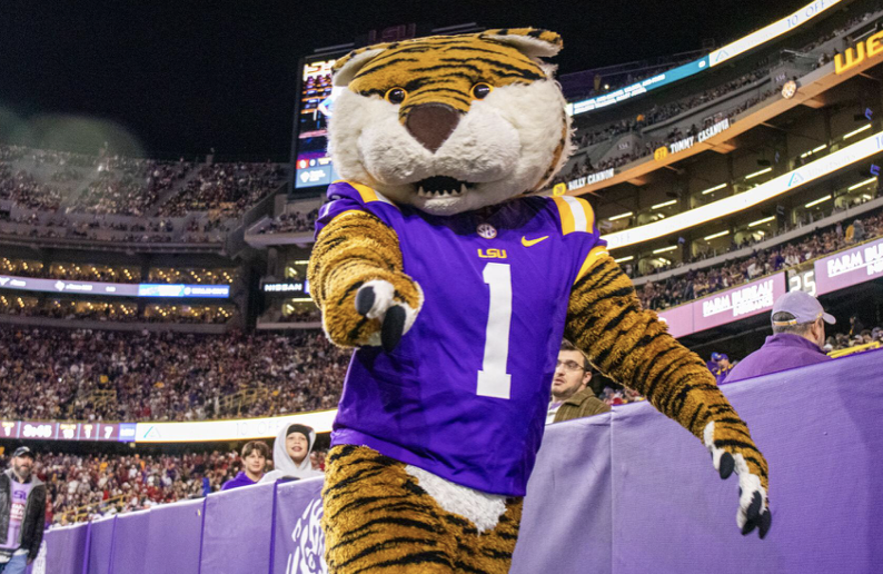 Louisiana State University’s Mike the Tiger